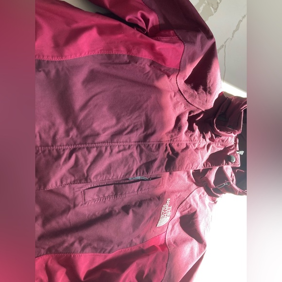 The North Face Varius Guide Jacket women S AFXU maroon pink rain coat winter - Picture 2 of 11
